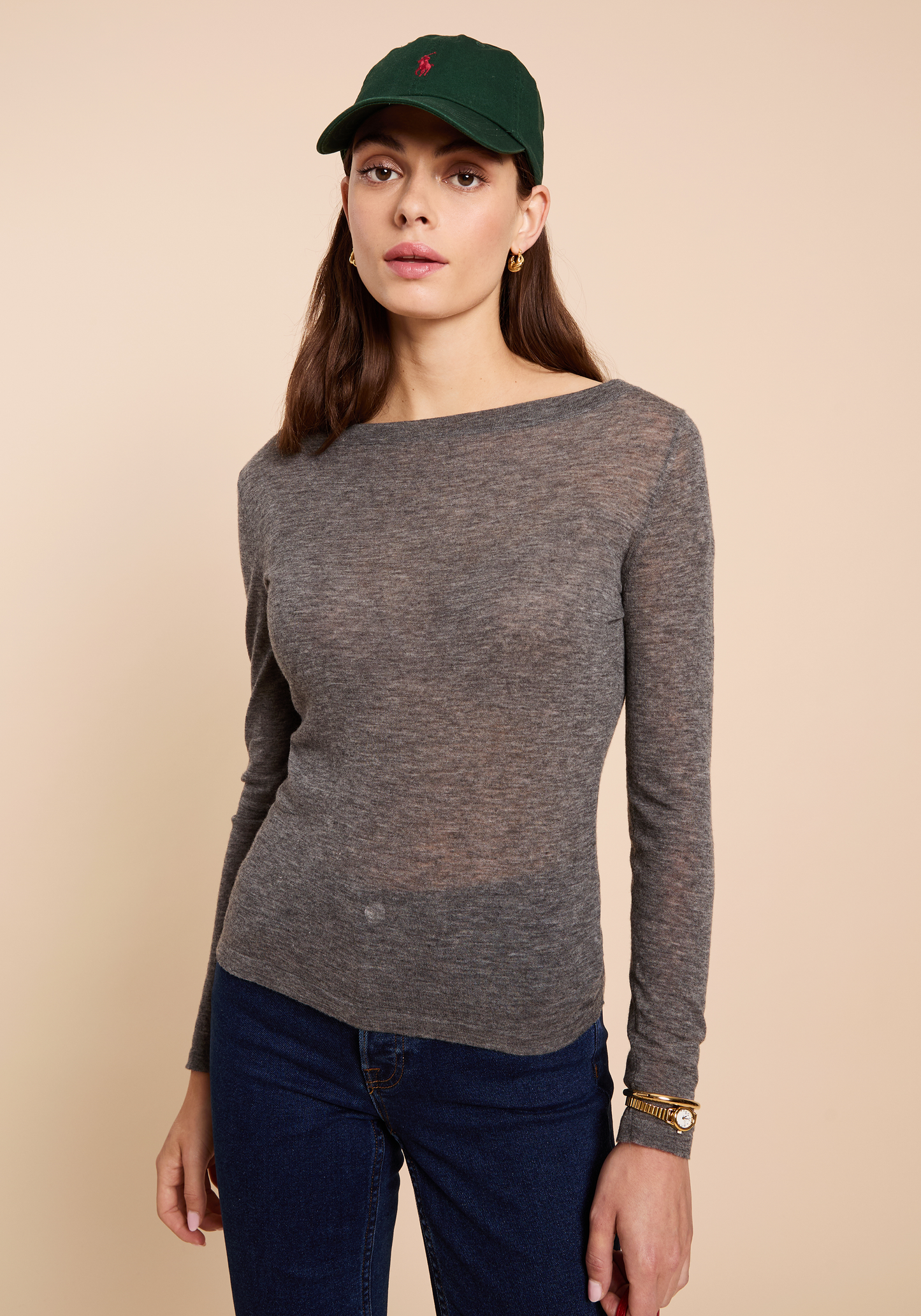 Cressida Merino Wool Top