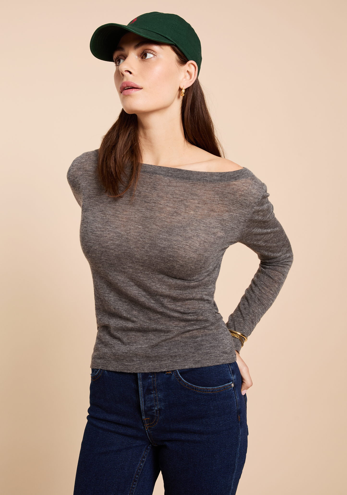 Cressida Merino Wool Top