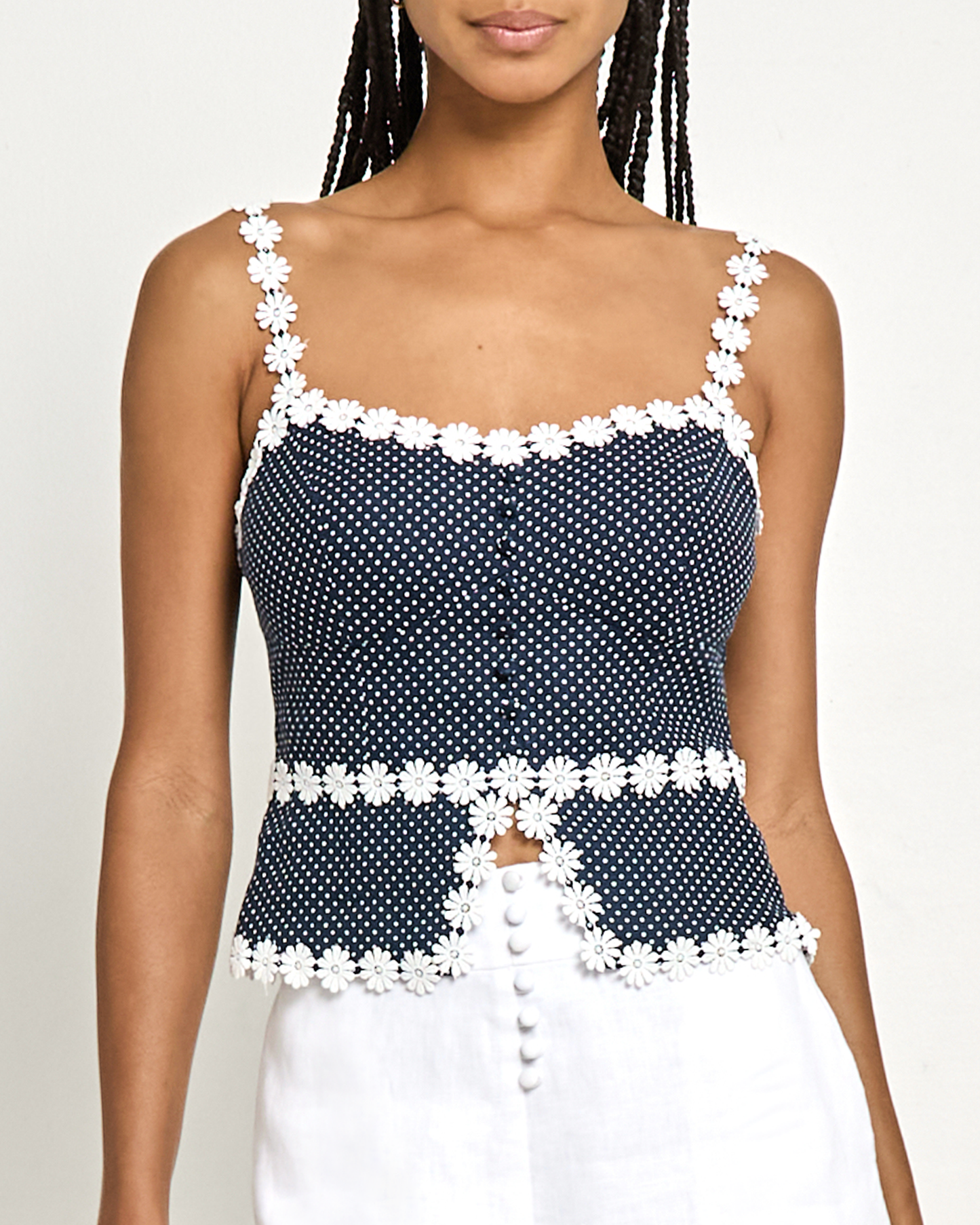 Cassandra Linen Top