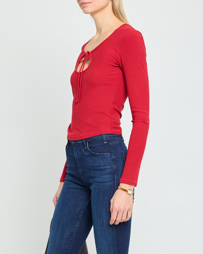 Soft Lounge Keyhole Top