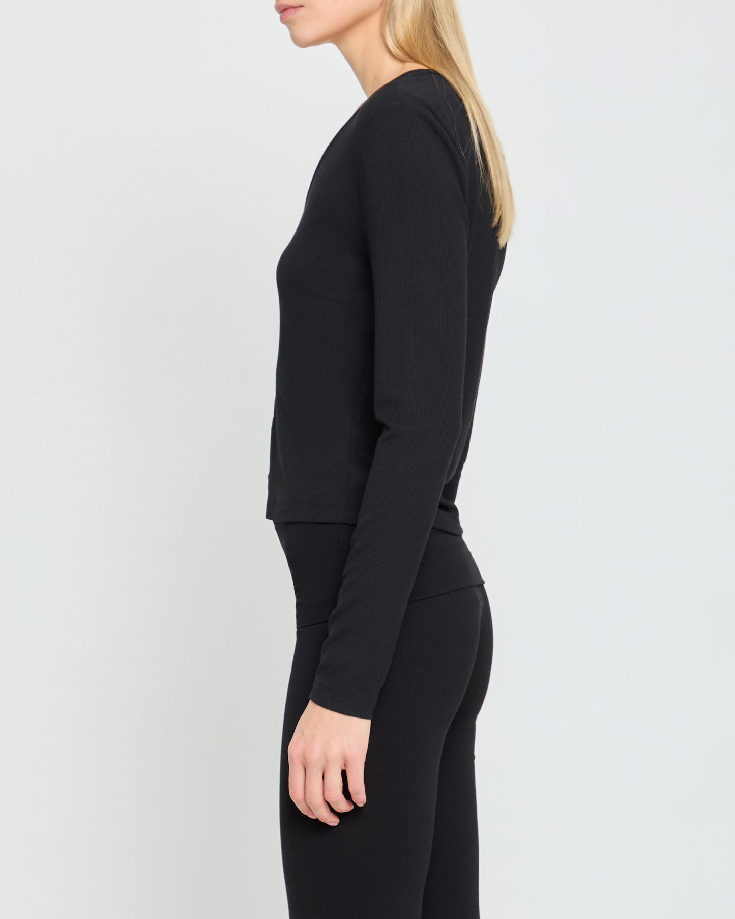 Soft Lounge Long Sleeve Button Up
