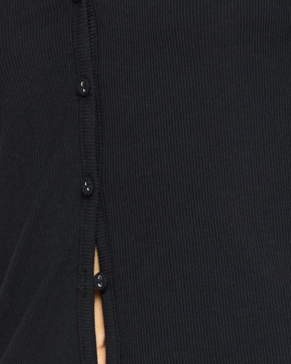 Soft Lounge Long Sleeve Button Up