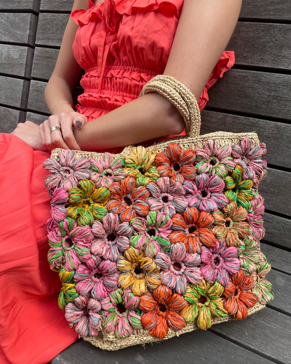 Azores Handmade Raffia Bag