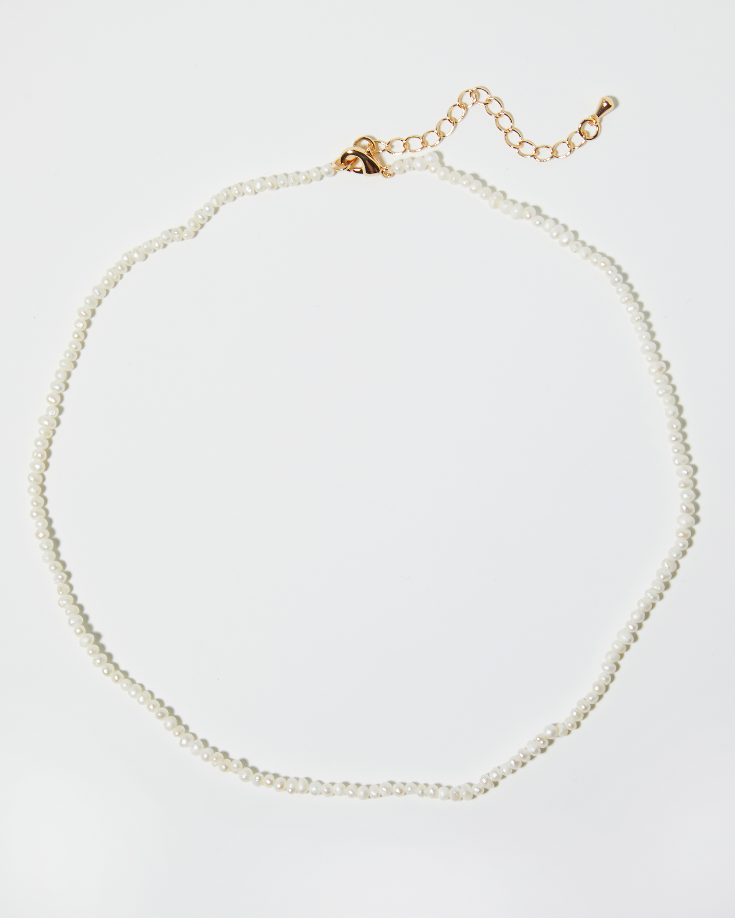 Double Pearl Necklace