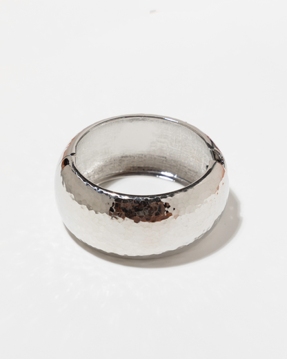 Chunky Hammered Hinge Bracelet