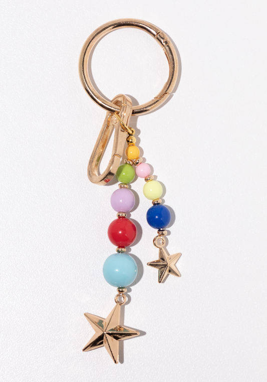 Beaded Star Charm