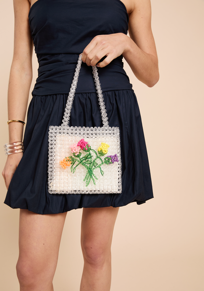 Fleuris Beaded Bag