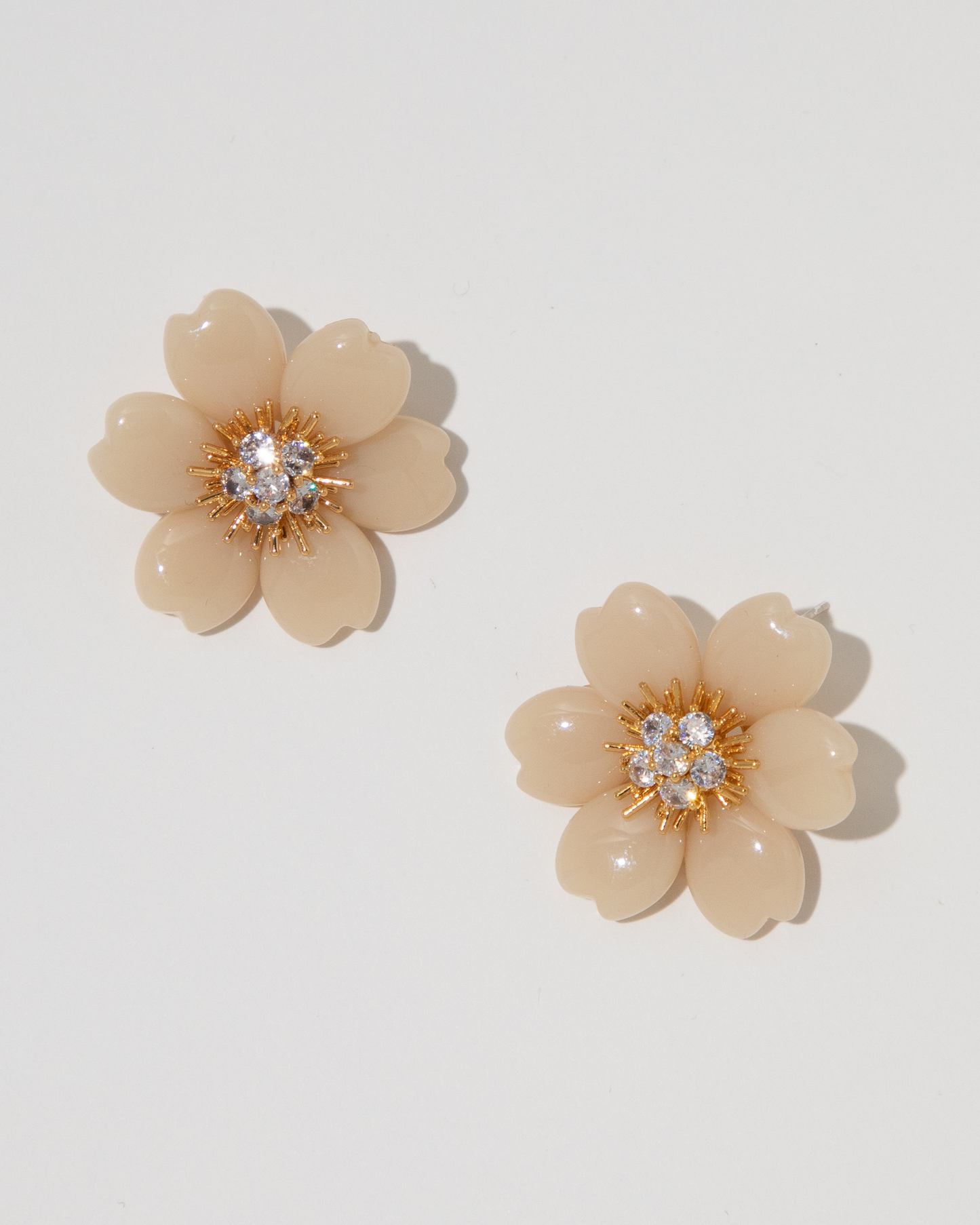 Bold Flower Stud Earrings