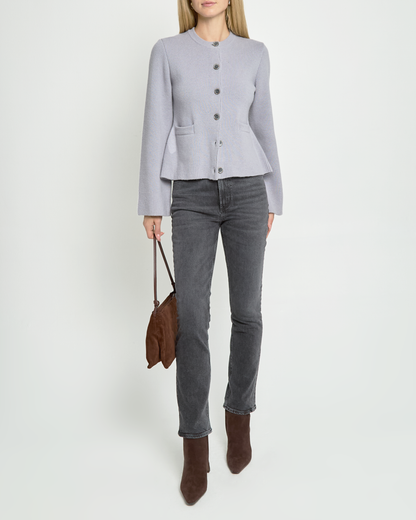 Averie Wool-Cashmere Cardigan