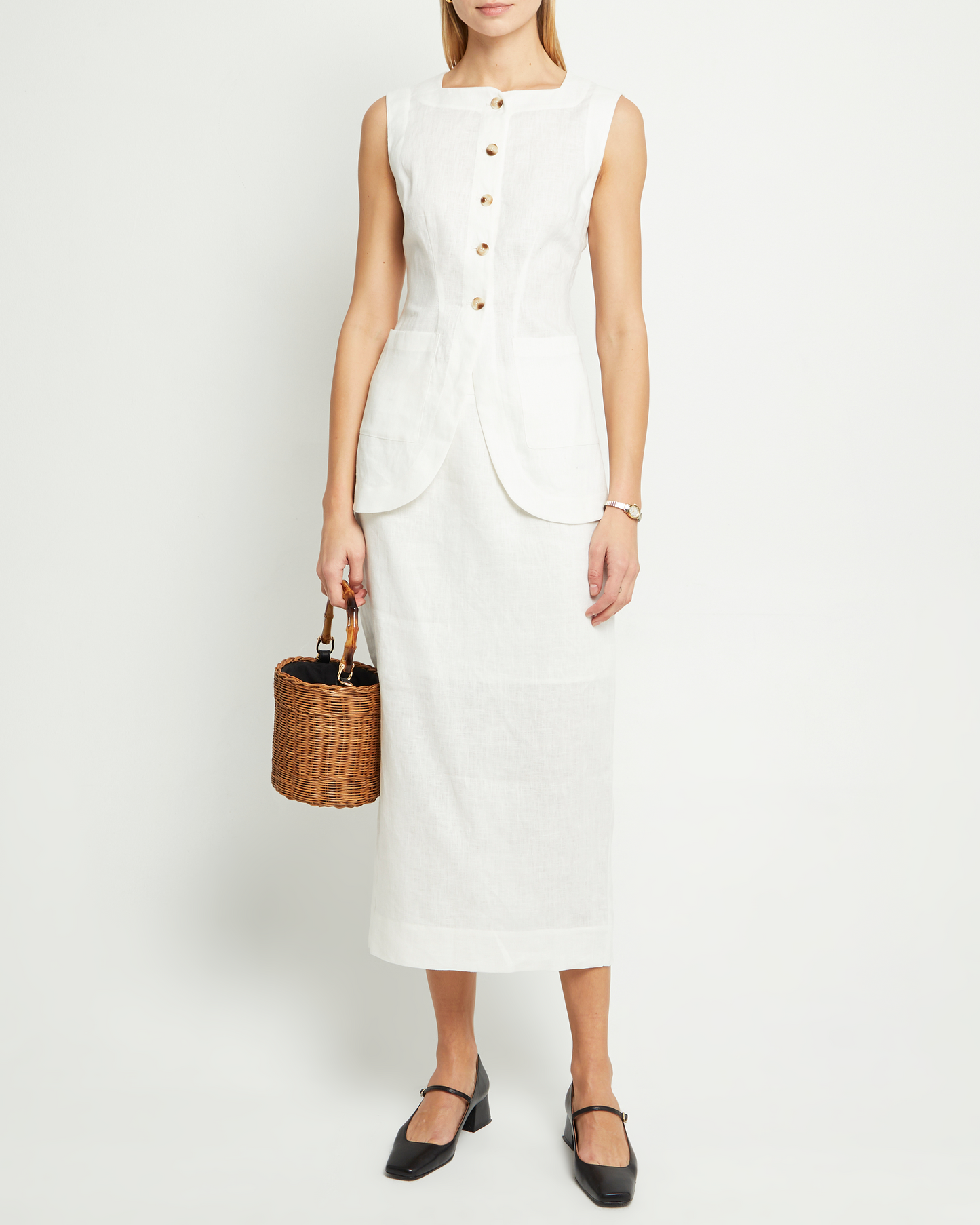 Daniela Linen Set - Top