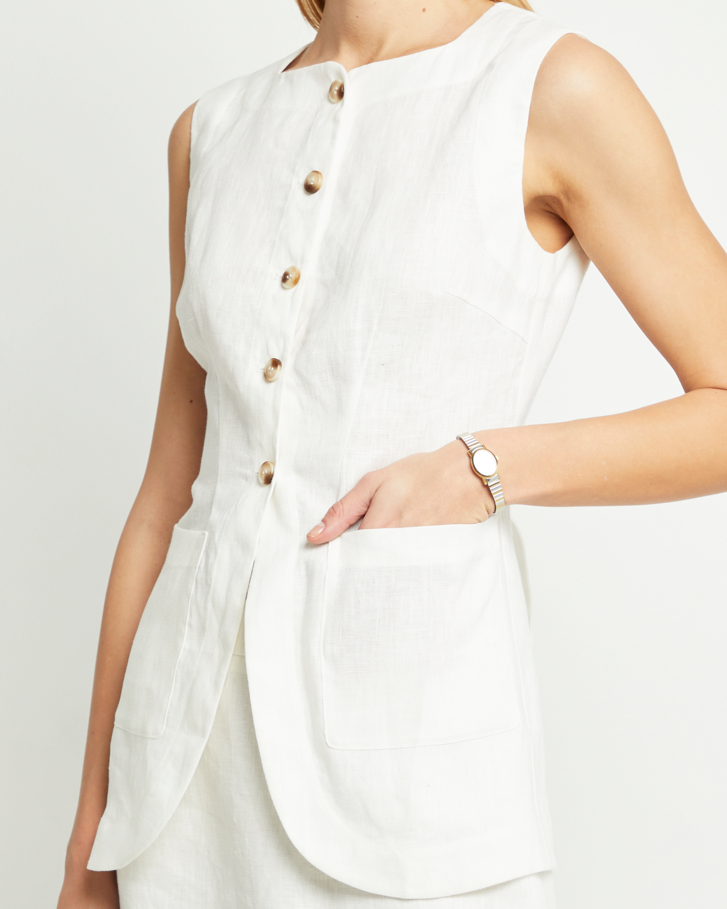 Daniela Linen Set - Top