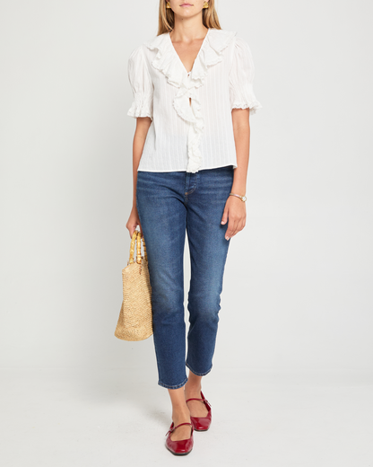 Sora Cotton Top