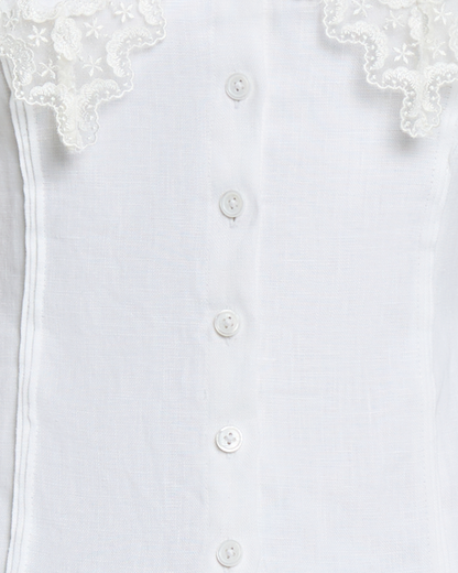 Rosalind Linen Top