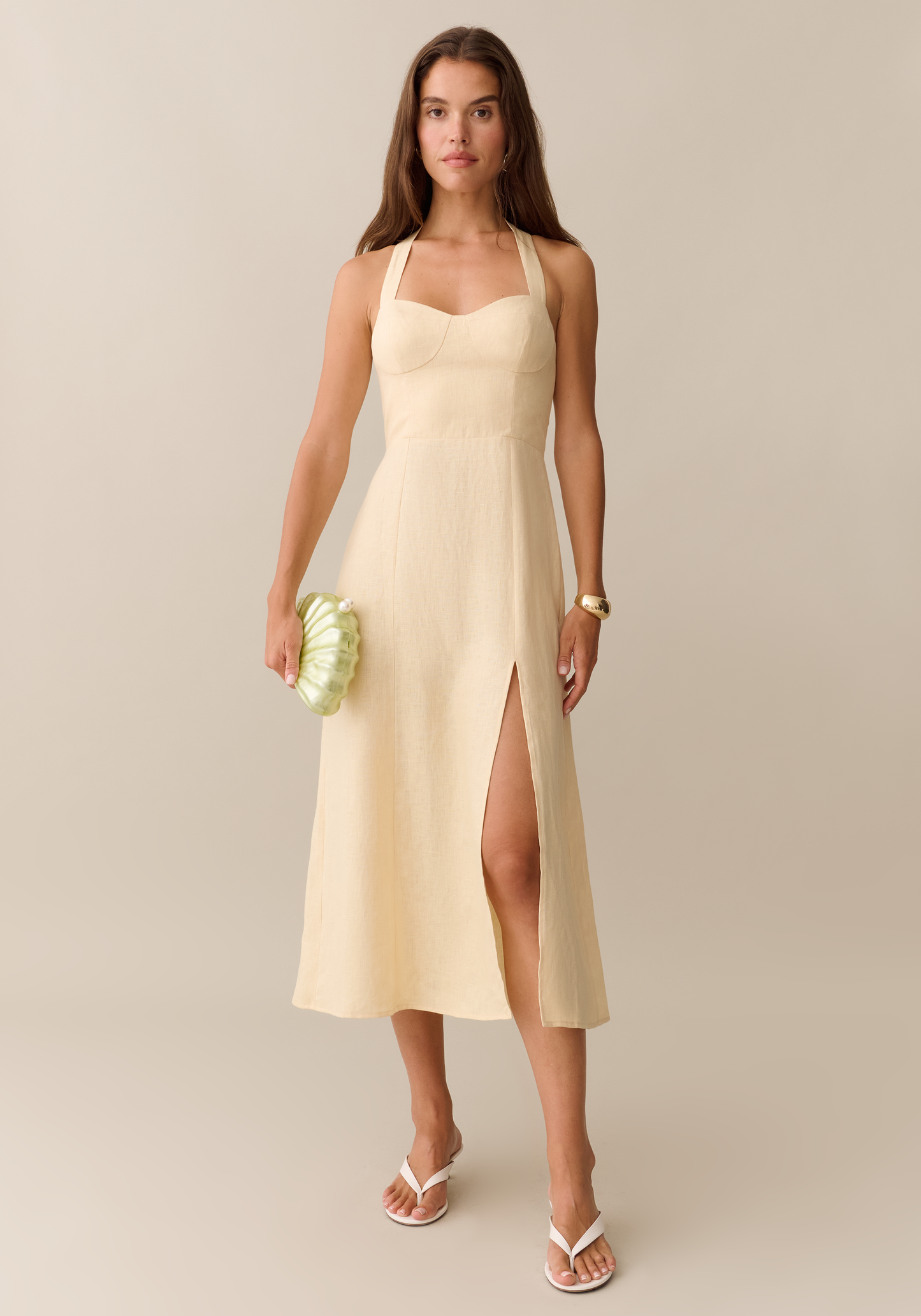 Brisa Linen Dress
