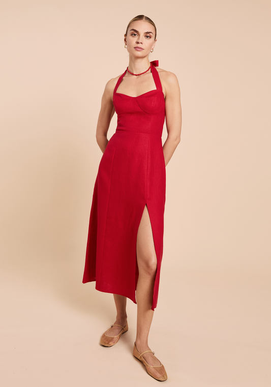 Brisa Linen Dress