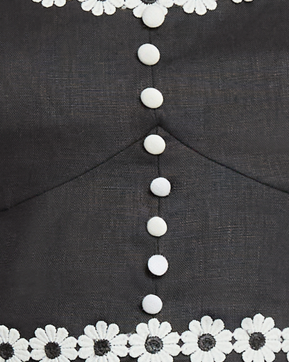 Cassandra Linen Top