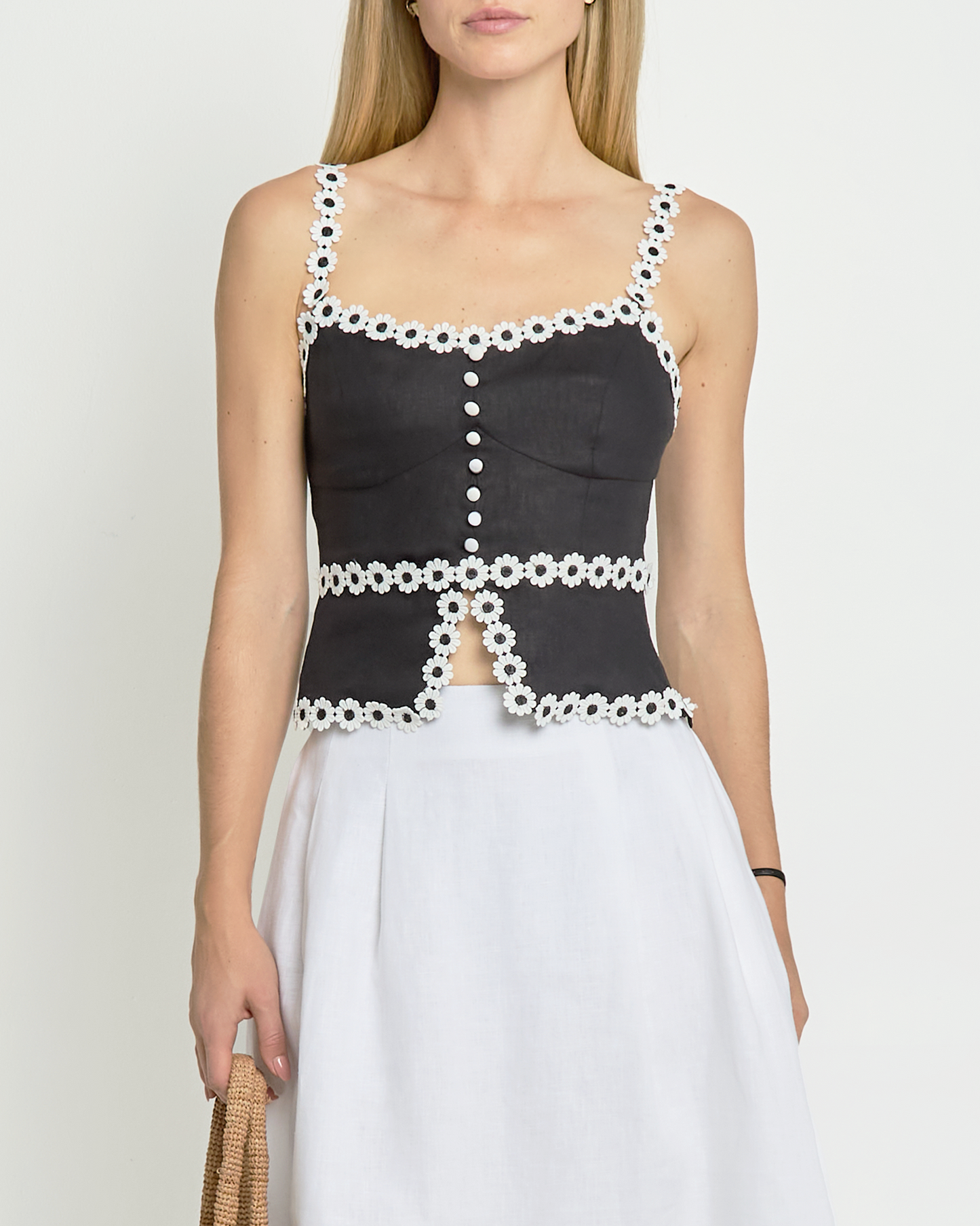 Cassandra Linen Top