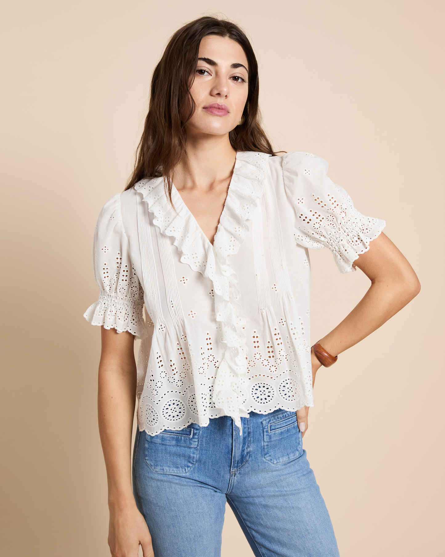 Sora Cotton Top
