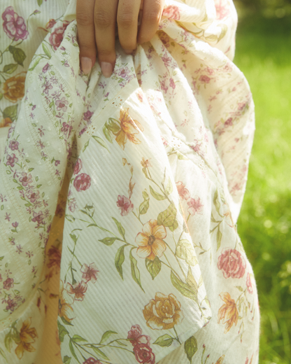 Camellia Cotton Dress