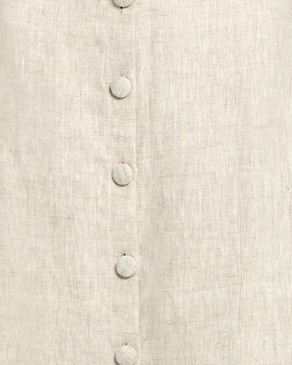 Sibel Linen Maxi Skirt
