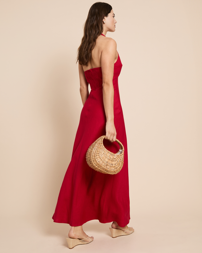 Ashlyn Linen Dress