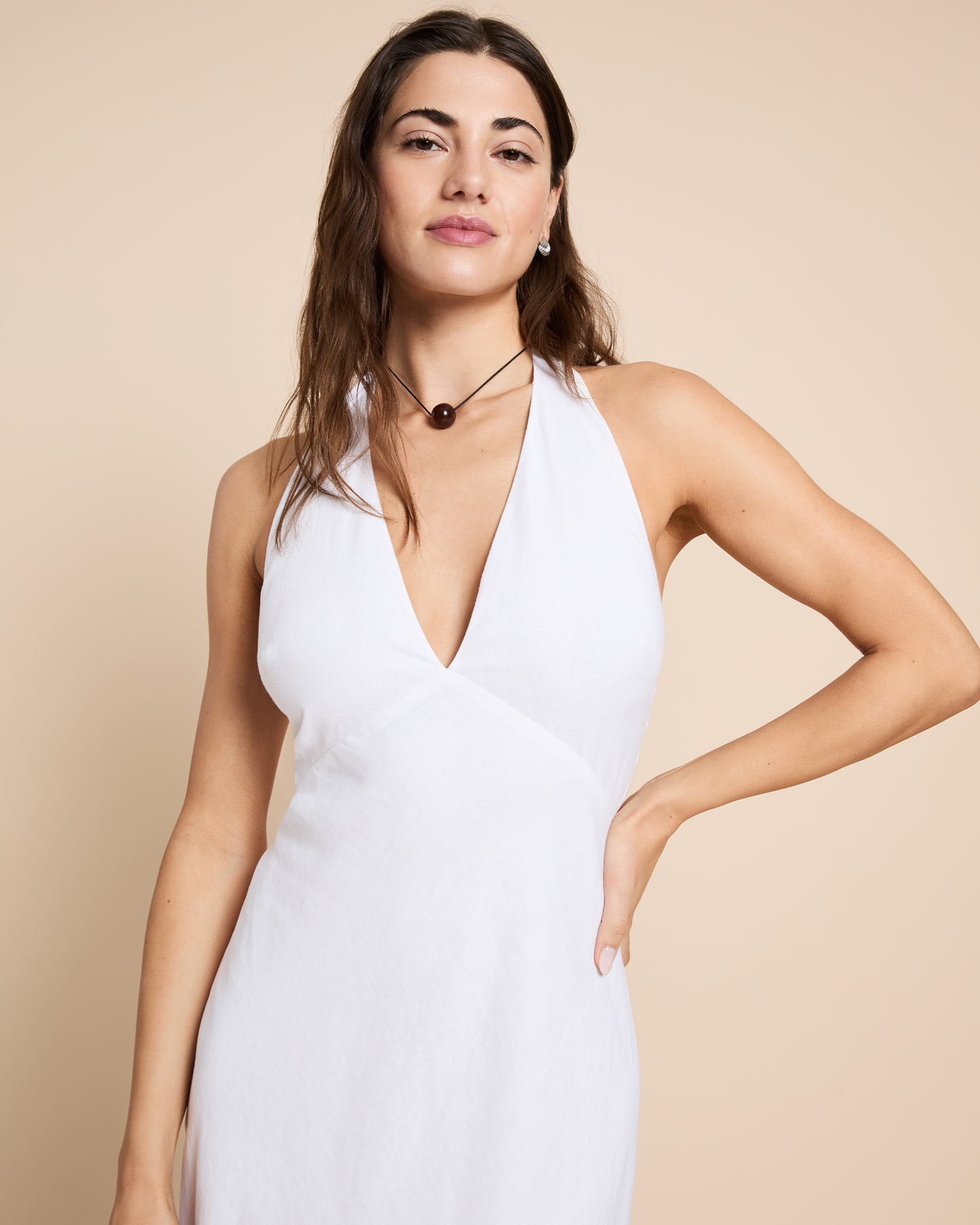 Ashlyn Linen Dress