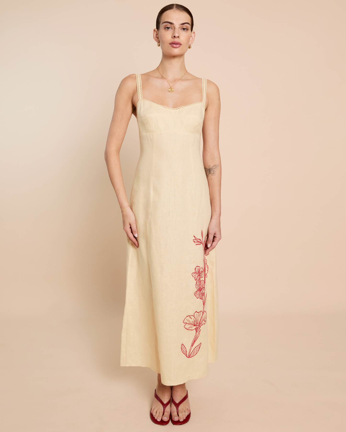Skye Linen Dress