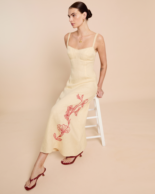 Skye Linen Dress