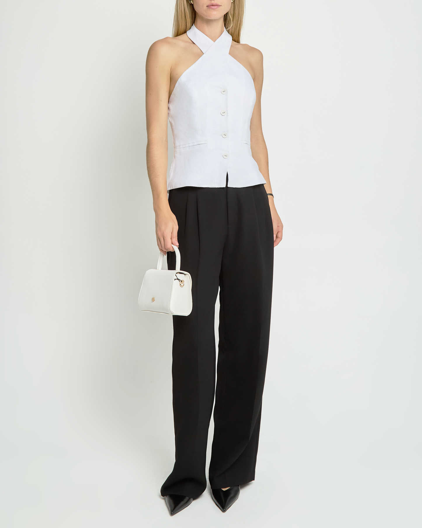 Yvonne Linen Top