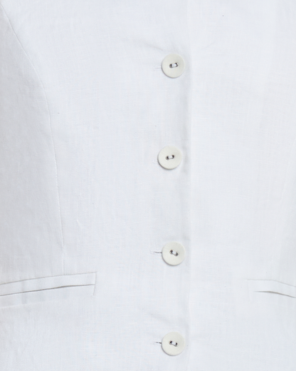 Yvonne Linen Top