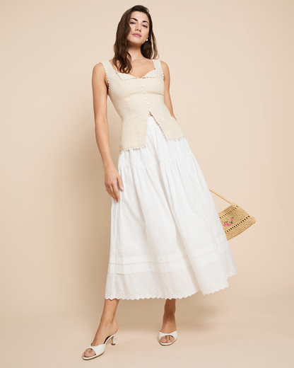 Ambrose Linen Top