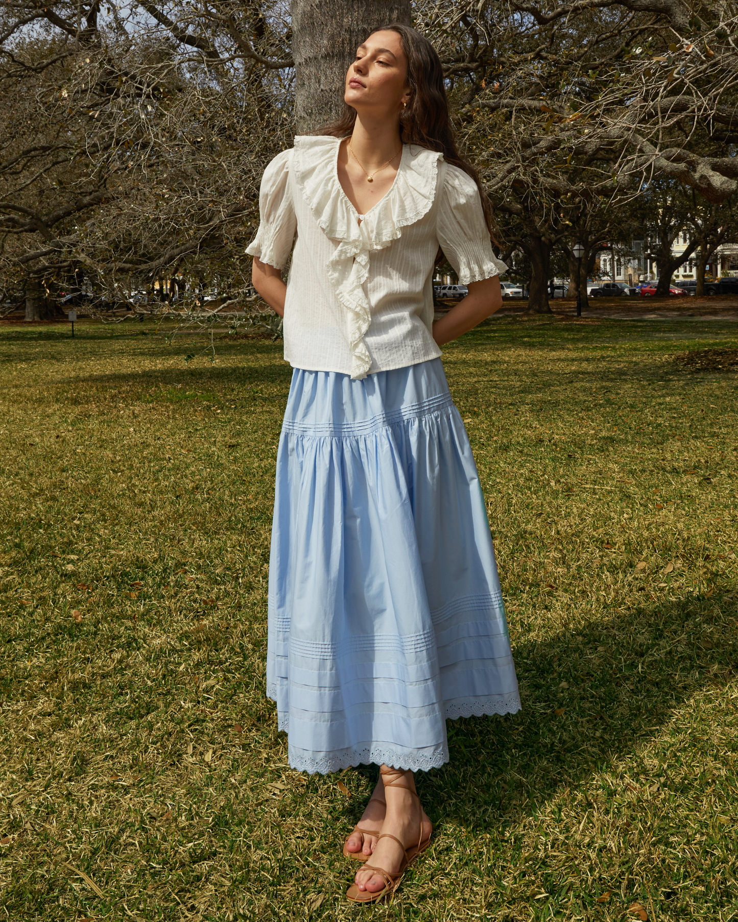 Sora Cotton Top