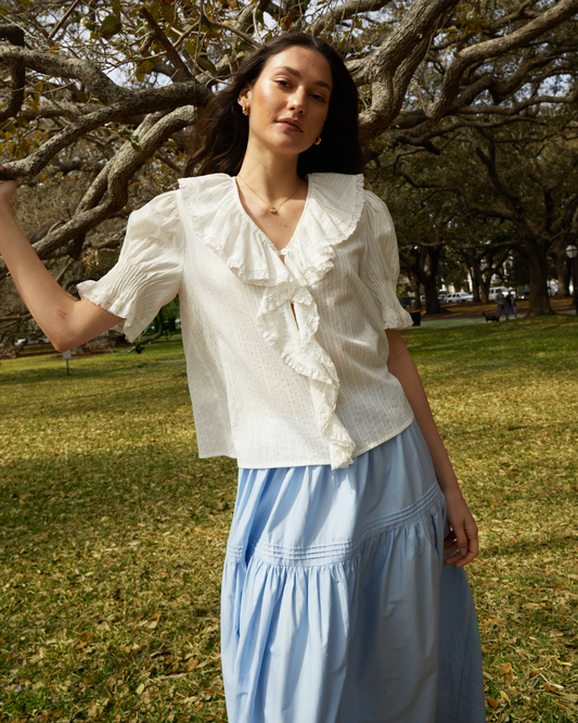 Sora Cotton Top